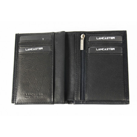 Lancaster Soft Vintage Homme Portefeuille 120-12 Noir2