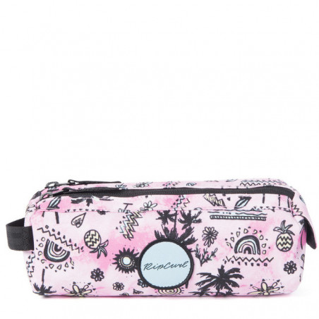 Rip Curl Anak Trousse Double Compartiment Pink