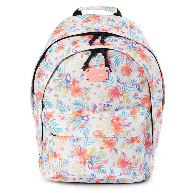Rip Curl Toucan Flora Double Dome Sac à Dos White