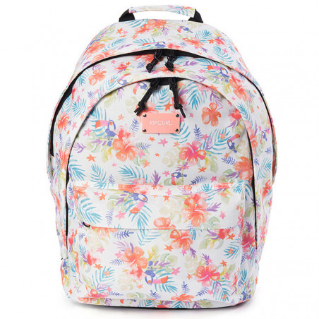 Rip Curl Toucan Flora Double Dome Sac à Dos White
