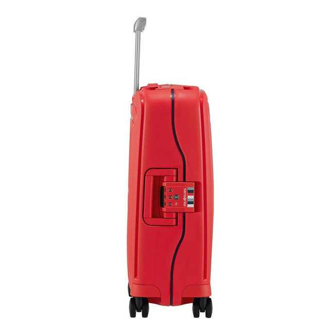 Valise Samsonite S’cure Medium Spinner Grise – 4 Roues, Occasion En Bon état De Fonctionnement