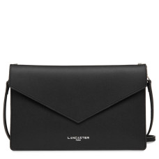 Lancaster City Americanini Double Sac Pochette 222-20 Noir In Champagne face