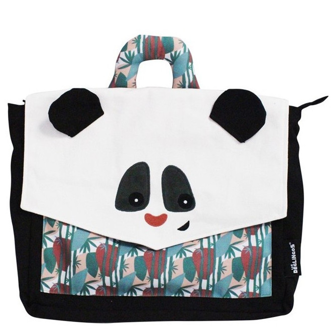Les Deglingos Cartable 34cm Rototos Le Panda