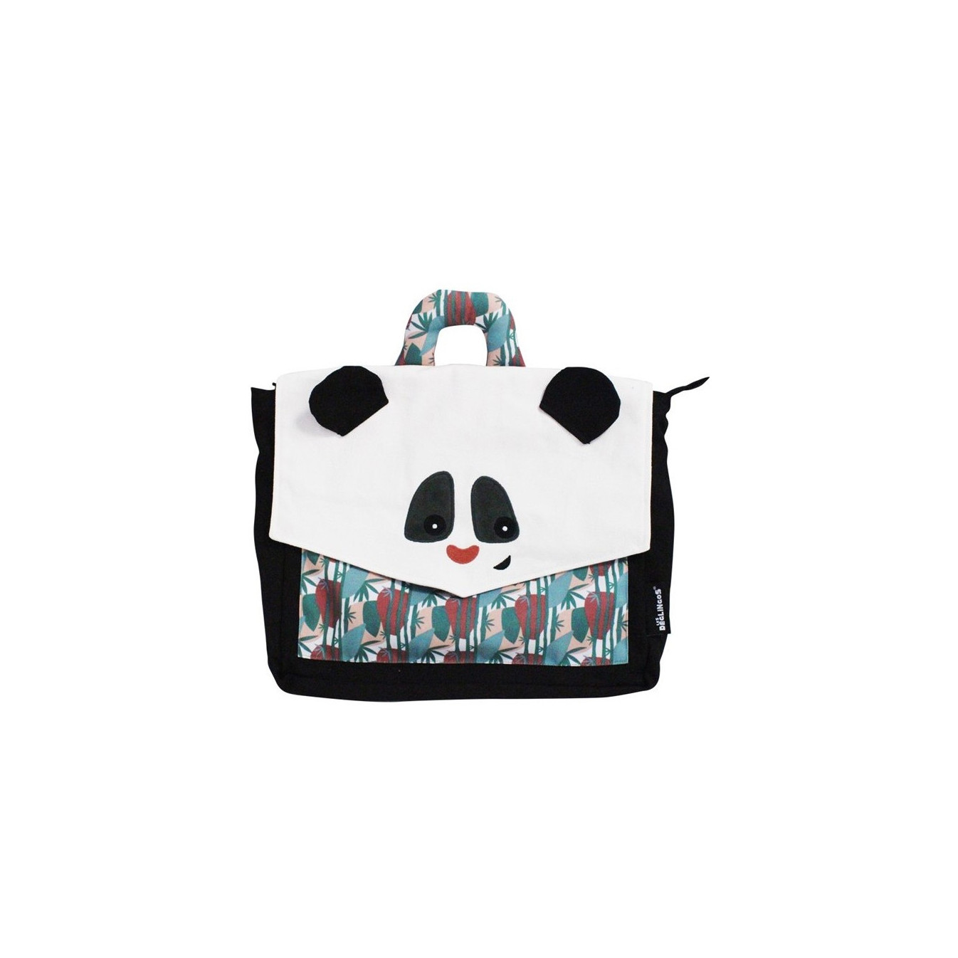 Les Deglingos Cartable 34cm Rototos Le Panda