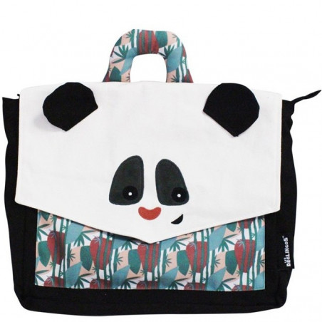 Les Deglingos Cartable 34cm Rototos Le Panda