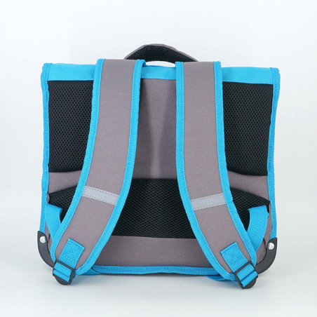 Pol Fox Cartable 35cm Buttterfly Bleu dos