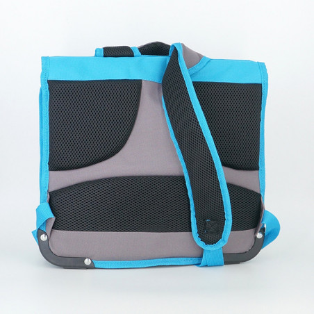 Pol Fox Cartable 35cm Buttterfly Bleu dos 2