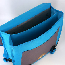 Pol Fox Cartable 38cm Butterfly Bleu ouvert 2