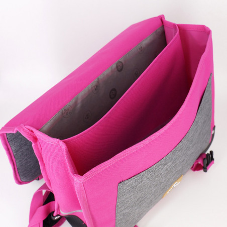 Pol Fox Cartable 38cm Cup Cake Rose ouvert
