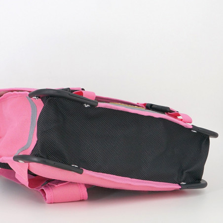 Pol Fox Cartable Reversible 38cm The Coolest Rose et Gris sous
