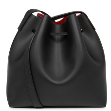 Lancaster City Sac Seau Porté Croisé 423-18 Noir In Rouge dos