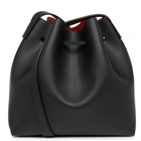 Lancaster City Sac Seau Porté Croisé 423-18 Noir In Rouge dos