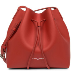 Lancaster City Sac Seau Porté Croisé 423-18 Rouge In Champagne
