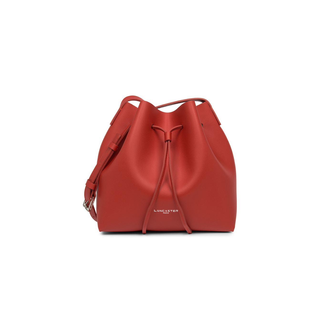 Lancaster City Sac Seau Porté Croisé 423-18 Rouge In Champagne