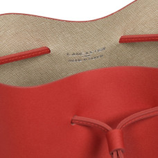 Lancaster City Sac Seau Porté Croisé 423-18 Rouge In Champagne ouvert