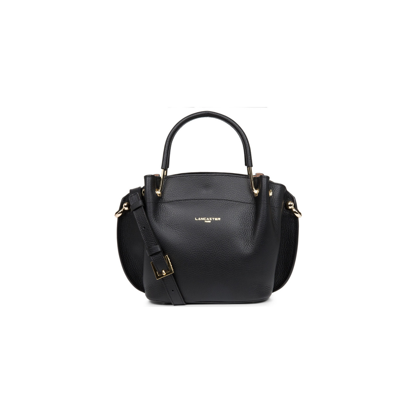 Lancaster Foulonne Double Sac A Main Louisa 470-18 Noir In Nude