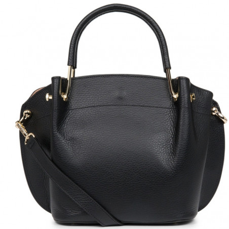 Lancaster Foulonne Double Sac A Main Louisa 470-18 Noir In Nude dos
