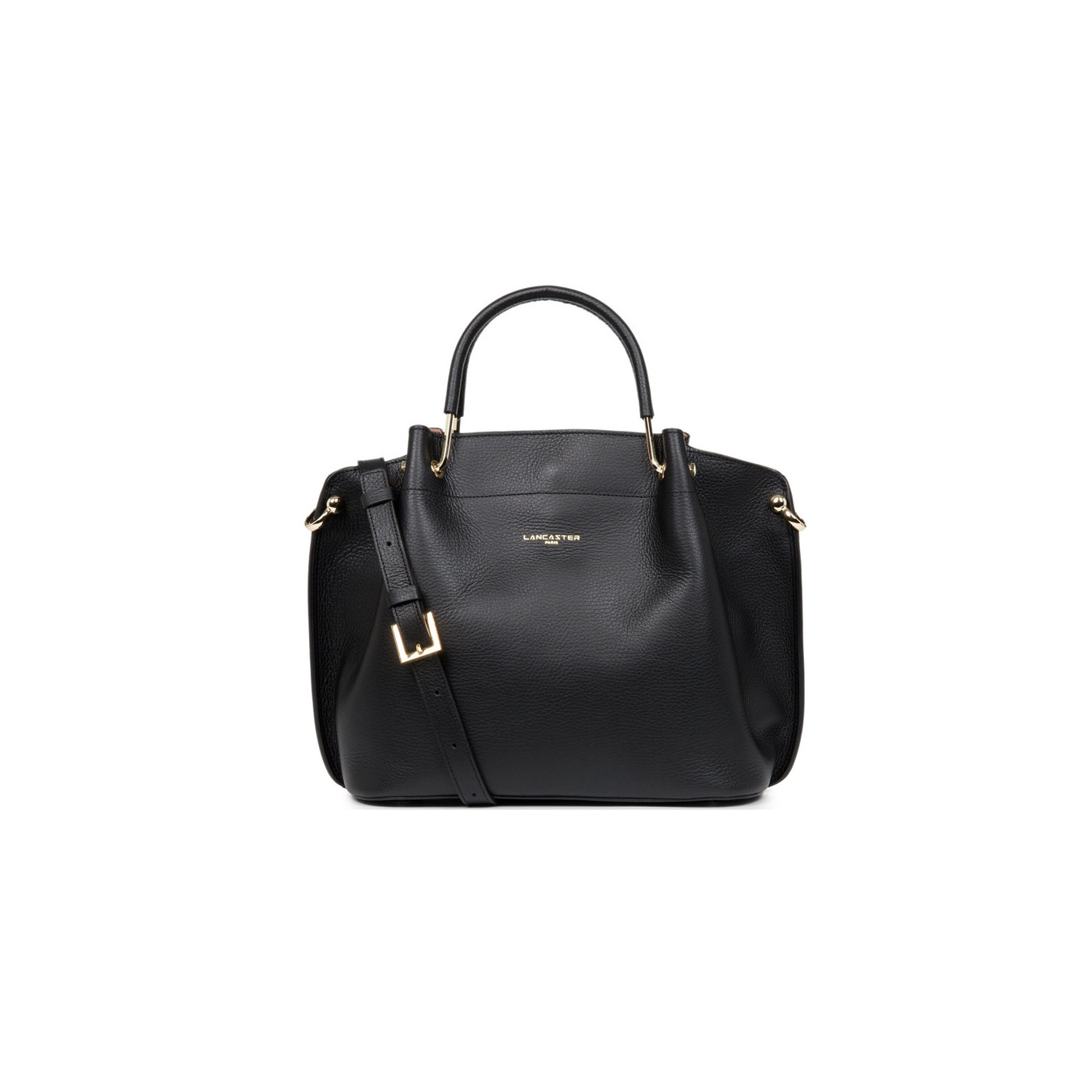 Lancaster Foulonne Double Grand Sac A Main Louisa 470-18 Noir In Nude