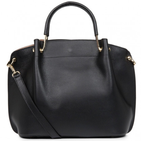 Lancaster Foulonne Double Grand Sac A Main Louisa 470-18 Noir In Nude dos