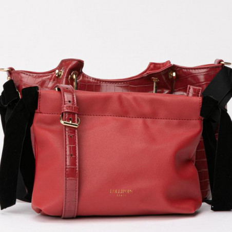 Lollipops Erasmus Sac A Main et Pochette Red dos
