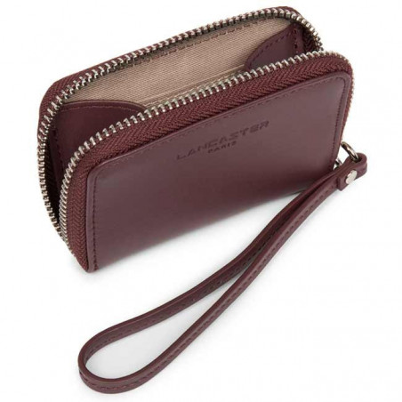 Lancaster Parisienne  Porte Monnaie 171-12 Bordeaux ouvert