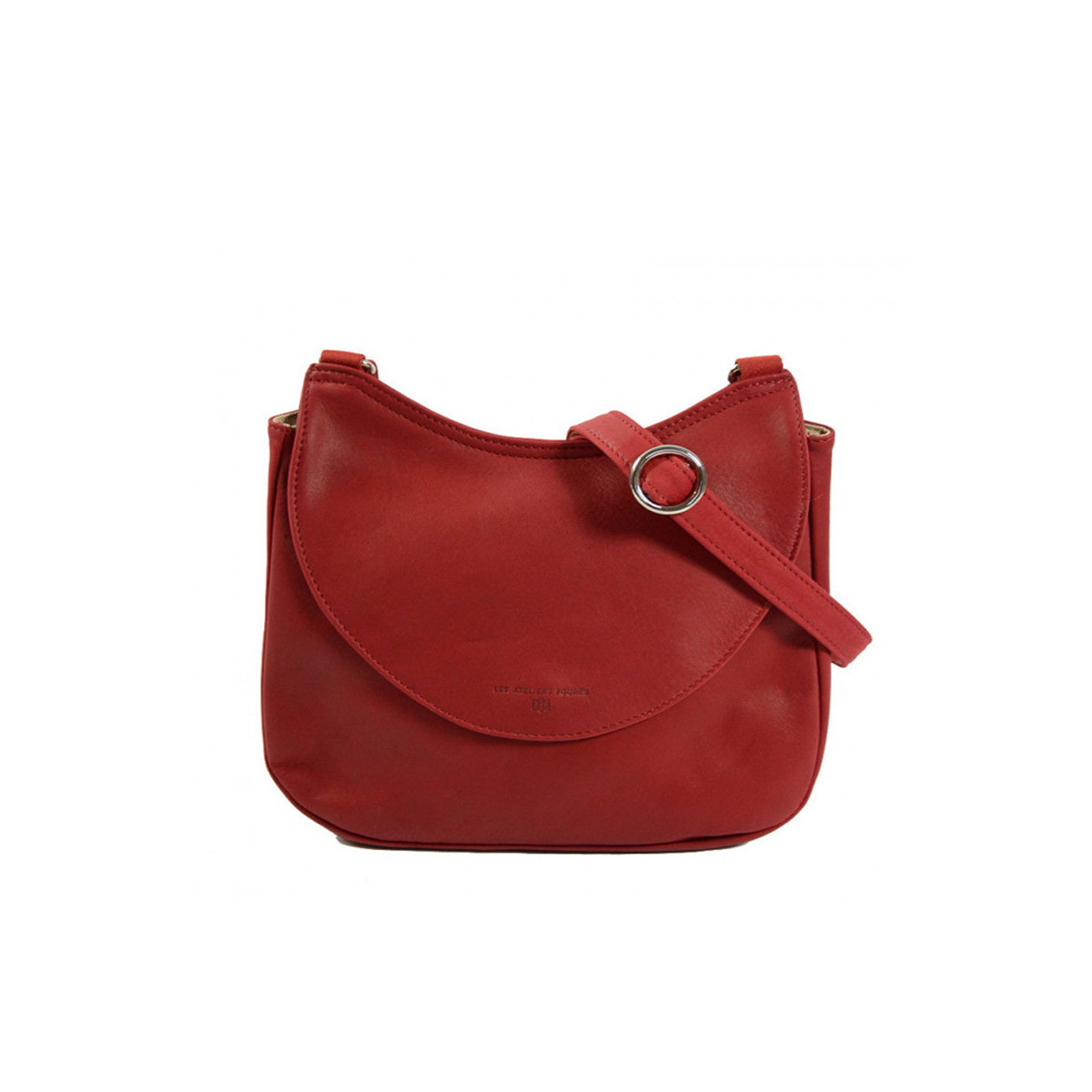 sac femme en cuir rouge