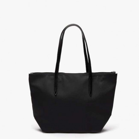 Lacoste Sac Cabas Zippé L12.12 Black dos