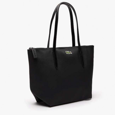 Lacoste Sac Cabas Zippé L12.12 Black cote