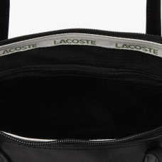 Lacoste Sac Cabas Zippé L12.12 Black ouvert
