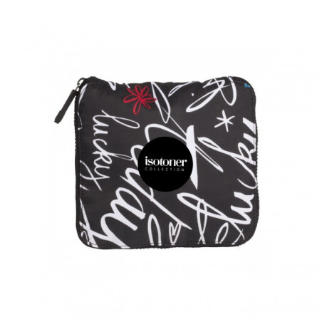 Isotoner Sac De Plage et Cabas Graffiti Rouge poche