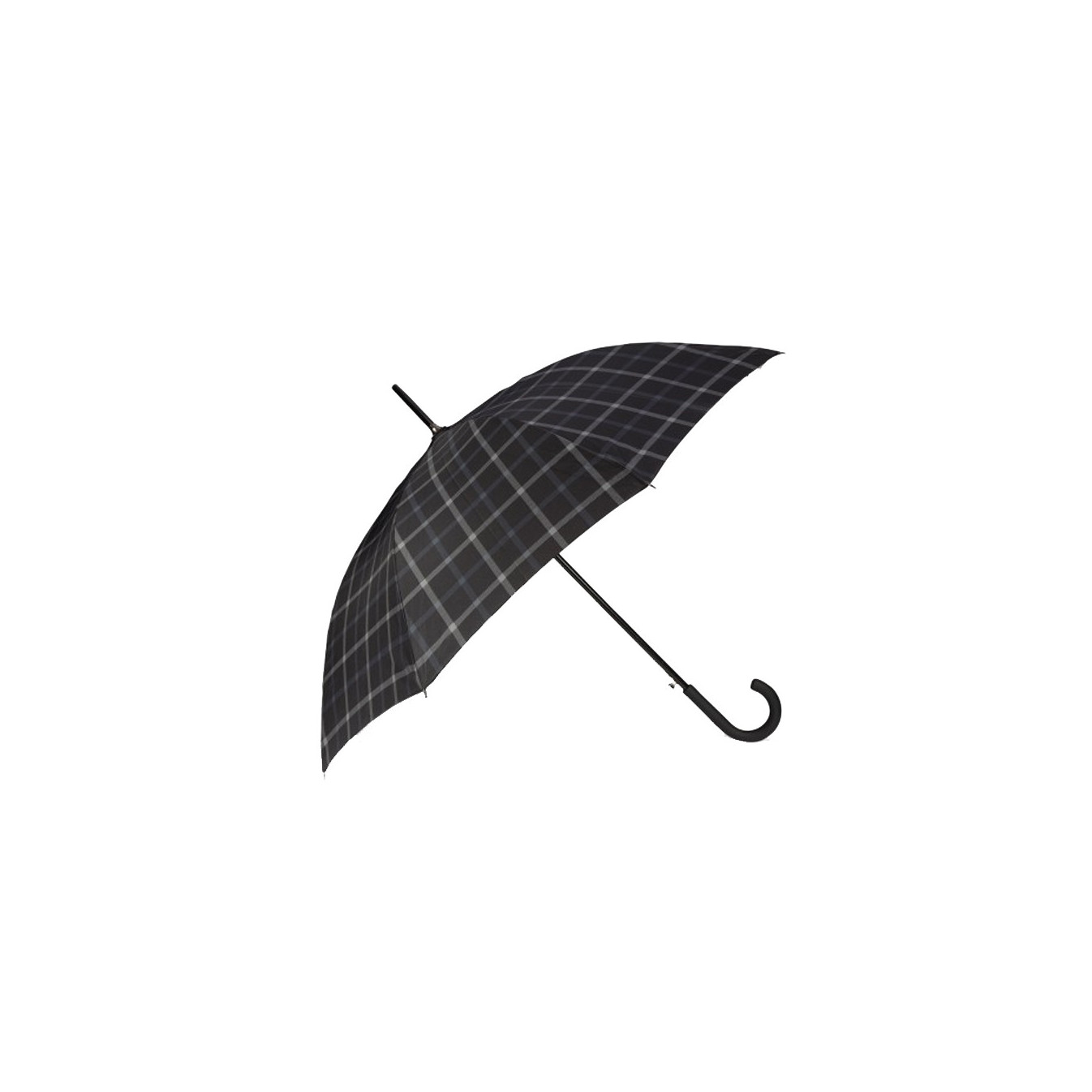 Isotoner Parapluie Canne Carreaux Homme