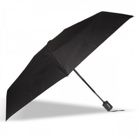 Isotoner Parapluie Plat Pliant Automatique X-TRA SEC Noir