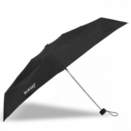Isotoner Parapluie Mini Pliant Manuel Noir cote
