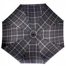Isotoner Parapluie Homme Pliant Automatique X-TRA Solide Carreaux  ouvert