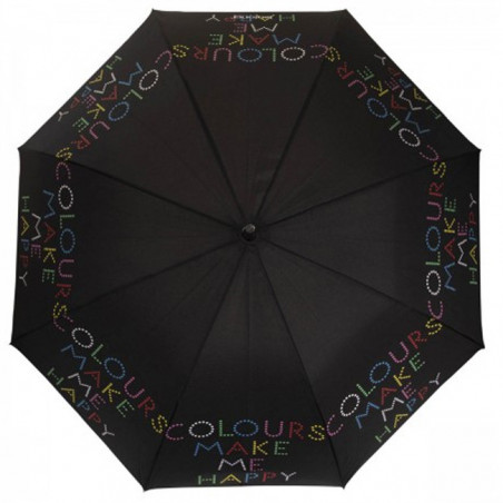 Isotoner Parapluie Pliant Manuel Petit Prix Happy