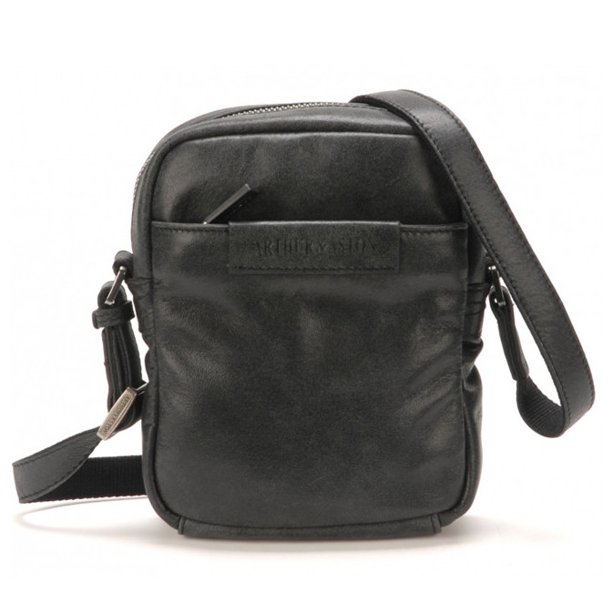 Arthur & Aston Diego Sac Porté travers Homme 1438-24 Noir