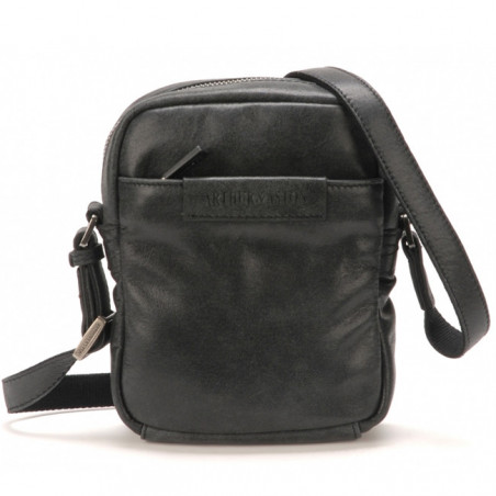 Arthur & Aston Diego Sac Porté travers Homme 1438-24 Noir