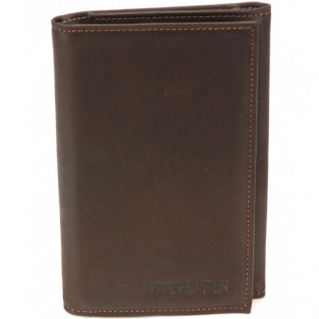 Arthur et Aston Chic & Casual  Porte Papiers Louis 94-138 Chataigne face