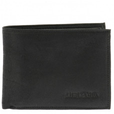 Arthur et Aston Louis Portefeuille Italien 94-499 Noir face