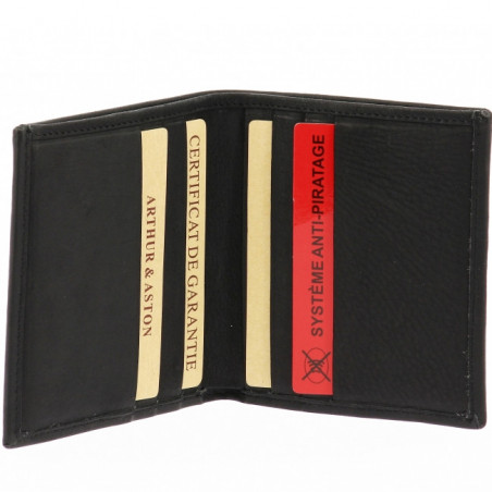 Arthur et Aston Louis Portecarte 94-702 Noir