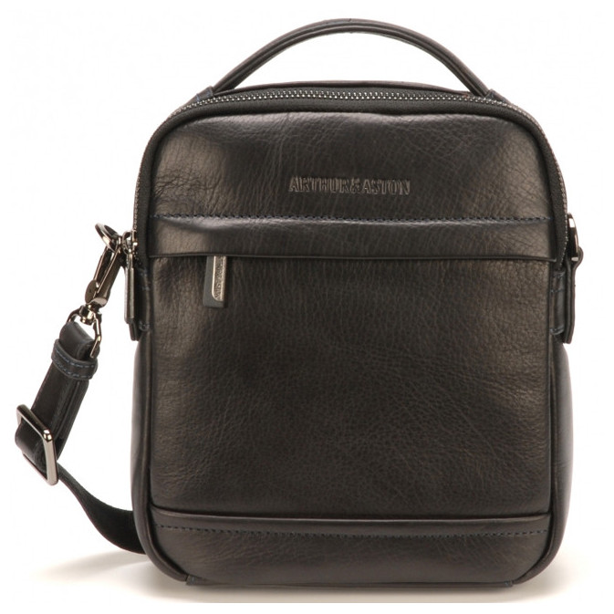 Arthur & Aston Pablo Sac Porté travers Homme 1589-39 Noir Bleu