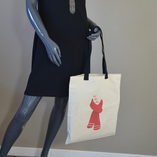 Farfouillette Tote Bag Sac fourre-tout Echarpe Naturel