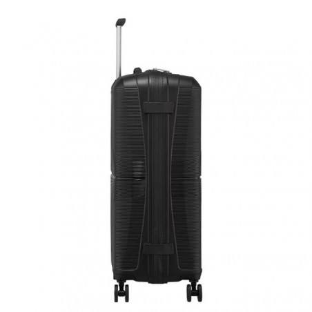 American Tourister Airconic Spinner 67 cm Valise Trolley 4 Roues Onix Black cote2