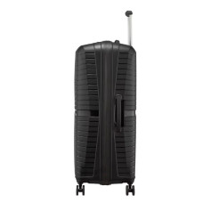 American Tourister Airconic  Spinner 77 cm Valise Trolley 4 Roues Onyx Black cote 2