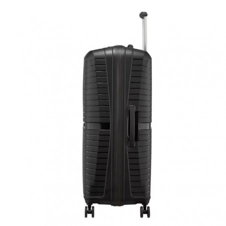 American Tourister Airconic  Spinner 77 cm Valise Trolley 4 Roues Onyx Black cote 2