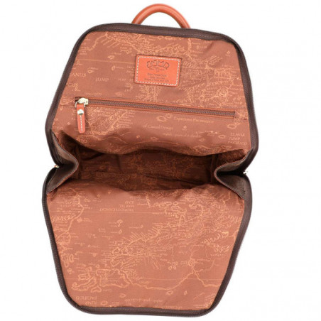 Jump Sac A dos Uppsala Chocolat ouvert