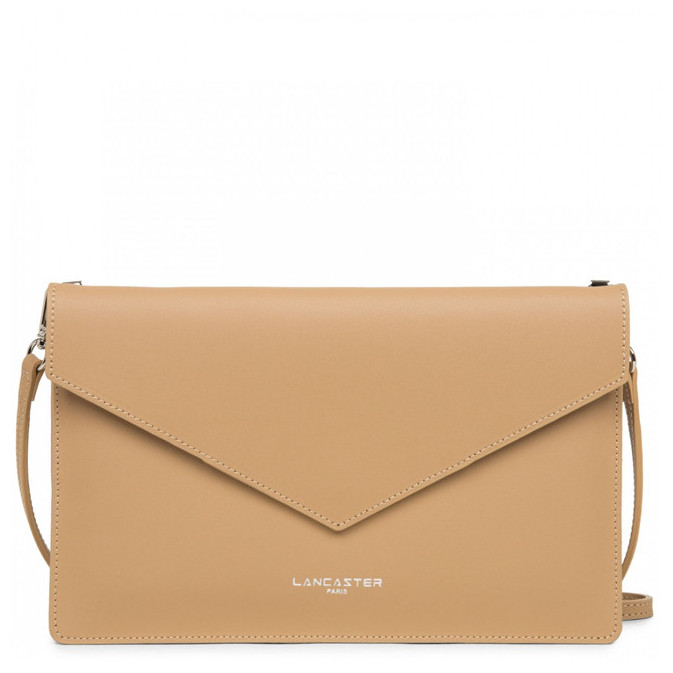 Lancaster City Americanini Double Sac Pochette 222-20 Naturel In Orange face