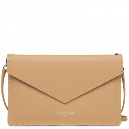 Lancaster City Americanini Double Sac Pochette 222-20 Naturel In Orange face