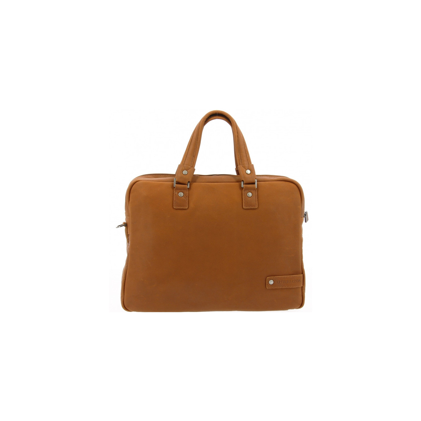 Arthur & Aston Oscar Porte Document 2 soufflets Homme 1978-02 Cognac