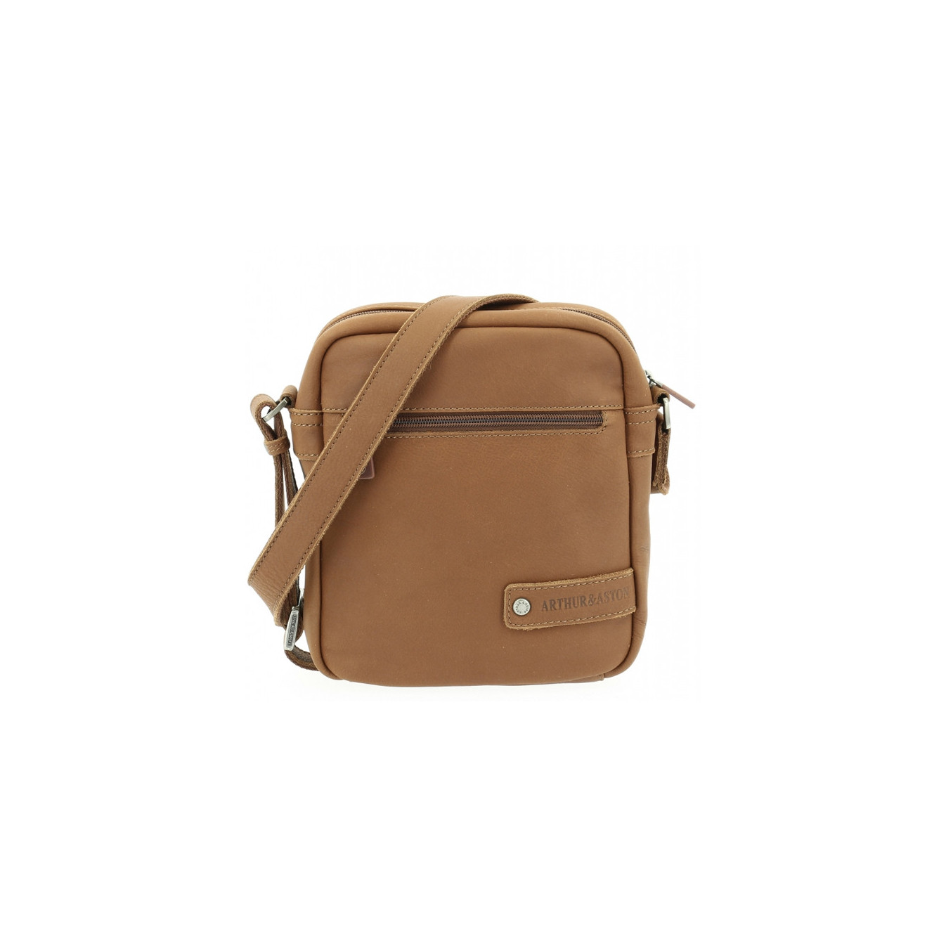 Arthur & Aston Oscar Sac Porté travers Homme 1978-05 Cognac
